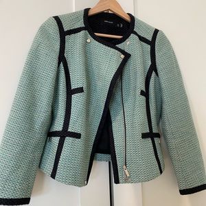 Karen Millen green/blue blazer